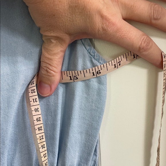 Love Tree Sky Blue V-Neck Romper - Picture 5 of 5